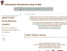 Tablet Screenshot of indonesiangems.com